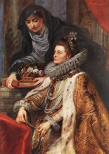 Репродукция картины "altarpiece of st. ildefonso (right panel)" художника "рубенс питер пауль"