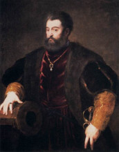 Репродукция картины "alfonso i d&#39;este, duke of ferrara" художника "рубенс питер пауль"