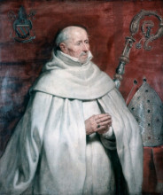 Копия картины "the abbot of st. michael&#39;s" художника "рубенс питер пауль"