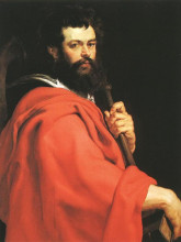 Репродукция картины "st. james the apostle" художника "рубенс питер пауль"