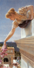 Картина "бог в помощь" художника "альма-тадема лоуренс"