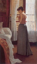 Картина "figure study" художника "русиньоль сантьяго"