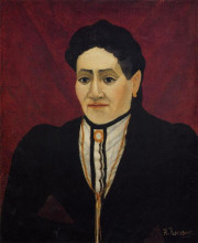 Копия картины "portrait of a woman" художника "руссо анри"
