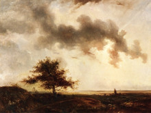 Картина "figures in a landscape" художника "руссо теодор"