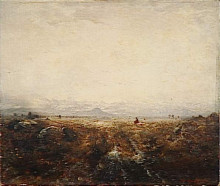 Репродукция картины "plain&#160;in&#160;front&#160;of&#160;the pyrenees" художника "руссо теодор"