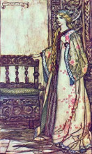 Копия картины "cordelia" художника "рэкем артур"