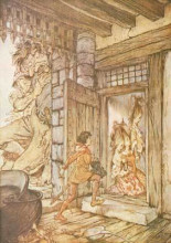 Копия картины "taking the keys of the castle, jack unlocked all the doors" художника "рэкем артур"