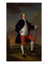 Репродукция картины "john manners, marquess of granby" художника "рэмзи аллан"