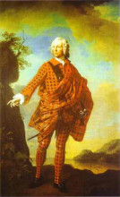 Копия картины "norman the red man, 22nd chief of macleod" художника "рэмзи аллан"