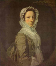 Картина "portrait of janet dick" художника "рэмзи аллан"