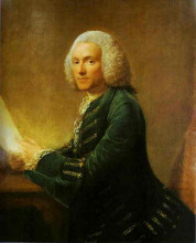 Репродукция картины "portrait of dr.william hunter" художника "рэмзи аллан"