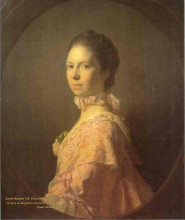 Копия картины "portrait of anne brown" художника "рэмзи аллан"