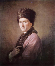 Картина "jean jacques rousseau" художника "рэмзи аллан"