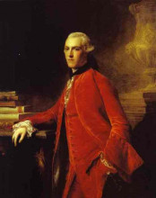 Картина "portrait of william colyear, viscount milsington" художника "рэмзи аллан"