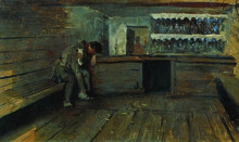 Репродукция картины "tavern" художника "рябушкин андрей"