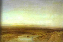 Копия картины "sunset" художника "саврасов алексей"