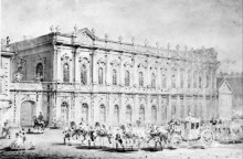 Репродукция картины "konjushennyj museum" художника "садовников василий"