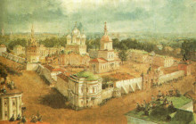 Копия картины "bogojavlensky anastadjin monastery in kostroma" художника "садовников василий"