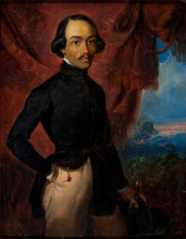 Копия картины "self portrait" художника "салех раден"