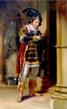 Репродукция картины "george frederick cooke in the role of richard iii" художника "салли томас"