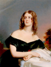 Репродукция картины "sarah emlen roberts, mrs. harry ingersoll" художника "салли томас"