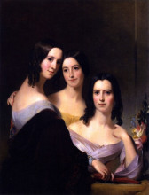 Копия картины "the coleman sisters" художника "салли томас"