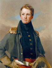 Репродукция картины "major thomas biddle" художника "салли томас"