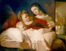 Копия картины "the david children" художника "салли томас"