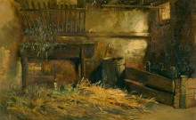 Репродукция картины "old stables of the &#39;dolpinn&#39; inn, lincoln" художника "салли томас"