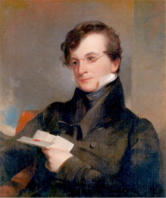 Копия картины "the honorable richard biddle" художника "салли томас"
