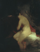 Копия картины "musidora" художника "салли томас"