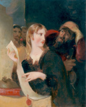 Копия картины "portia, merchant of venice" художника "салли томас"