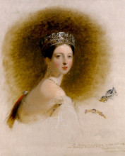 Копия картины "queen victoria" художника "салли томас"