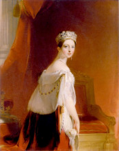 Копия картины "queen victoria" художника "салли томас"