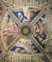 Копия картины "ceiling" художника "санти рафаэль"