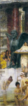 Репродукция картины "баня (древний обычай)" художника "альма-тадема лоуренс"