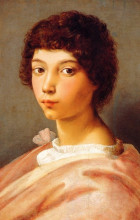 Копия картины "portrait of a young man" художника "санти рафаэль"
