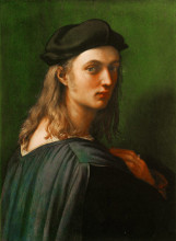 Копия картины "portrait of bindo altoviti" художника "санти рафаэль"