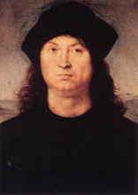 Картина "portrait of a man" художника "санти рафаэль"