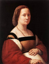 Репродукция картины "the pregnant woman, la donna gravida" художника "санти рафаэль"