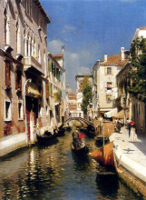 Копия картины "venezia" художника "санторо рубен"