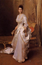 Копия картины "mrs. henry white (margaret daisy stuyvesant rutherford)" художника "сарджент джон сингер"