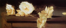 Копия картины "roses" художника "сарджент джон сингер"