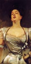 Репродукция картины "mrs. george batten (mabel veronica hatch)" художника "сарджент джон сингер"