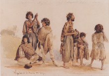 Копия картины "galician gypsies" художника "альт рудольф фон"