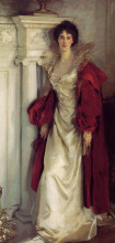 Репродукция картины "winifred, duchess of portland" художника "сарджент джон сингер"