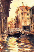 Репродукция картины "ponte della canonica" художника "сарджент джон сингер"