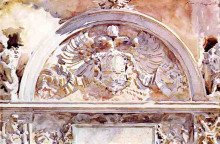 Копия картины "escutcheon of charles v" художника "сарджент джон сингер"