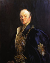 Картина "george nathaniel, marquis curzon of kedleston" художника "сарджент джон сингер"