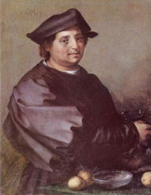 Репродукция картины "domenico di jacopo di matteo, called &#39;becuccio bicchieraio&#39;" художника "сарто андреа дель"